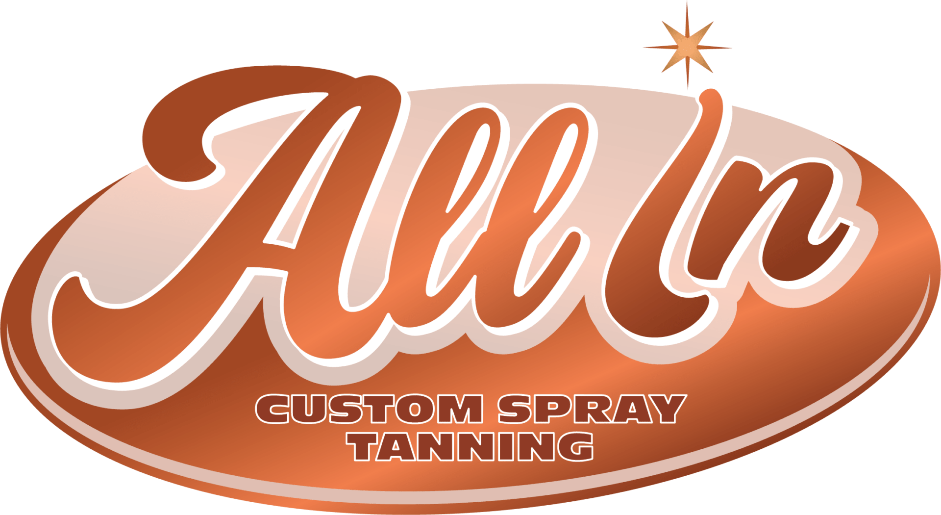 All in Custom Spray Tanning Logo
